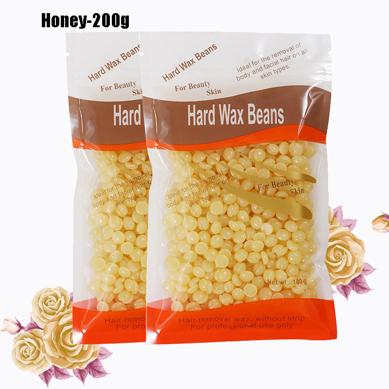 1000g/200g/50g Wax Ontharing Ontharingscrème Waxen Wax Kralen Voor Wax heater Pijnloos voor Lichaamsharen Verwijderen Bonen: MULTI