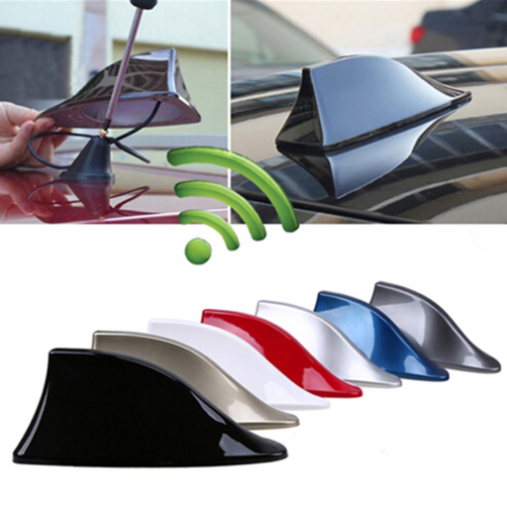 Antenas de señal de coche alerón con forma de aleta de tiburón para Peugeot 107, 108, 206, 207, 301, 406, 407, SW, 607, 308, 307, 508, RCZ