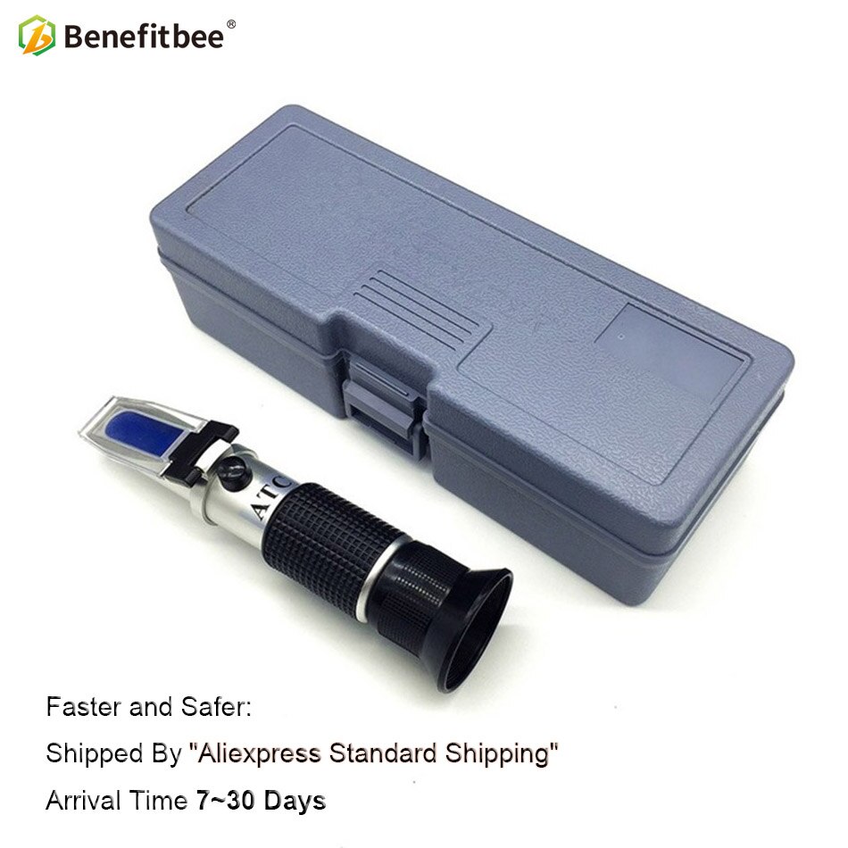 Benefitbee Bee Tools Honey Refractometer 58-90% (sugar content) Beekeeping Refractometer Handheld Honey Concentration Meter