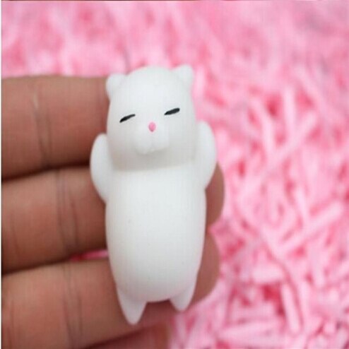 Cute cat Mini Squishy toy antistress ball Squeeze Rising Toys Abreact Soft Sticky squishi stress relief toys: 1