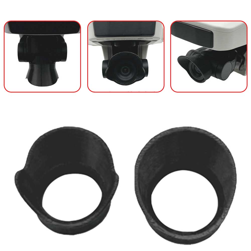 1 paar Fotografie Objektiv Haube tragbar Drohne Zubehör Sonnenschirm Schutzhülle Leichte Für Hubsan Zino 2
