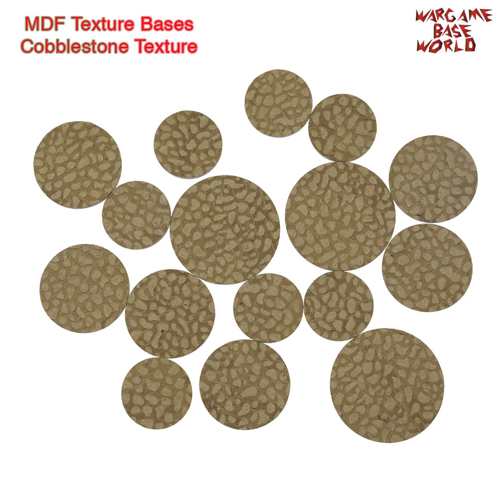 MDF Textur Basen-25mm-40mm Kopfsteinpflaster Basen-Textur basen