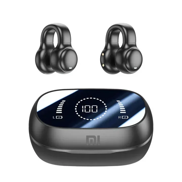 Xiaomi  m47 draadloze oordopjes, bluetooth-headset, oplaadbaar, ruisonderdrukking, bone sports, met microfoon, draadloze hoofdtelefoon: Rood