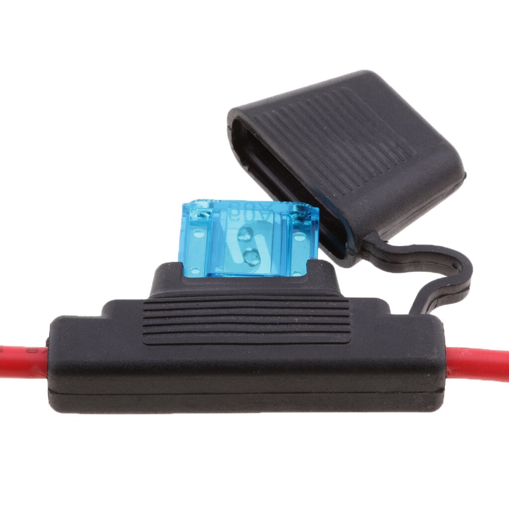 1 Set Auto Car Van 18 Gauge InLine Fuse Box Holder and 60AMP MAXI Blade Fuse