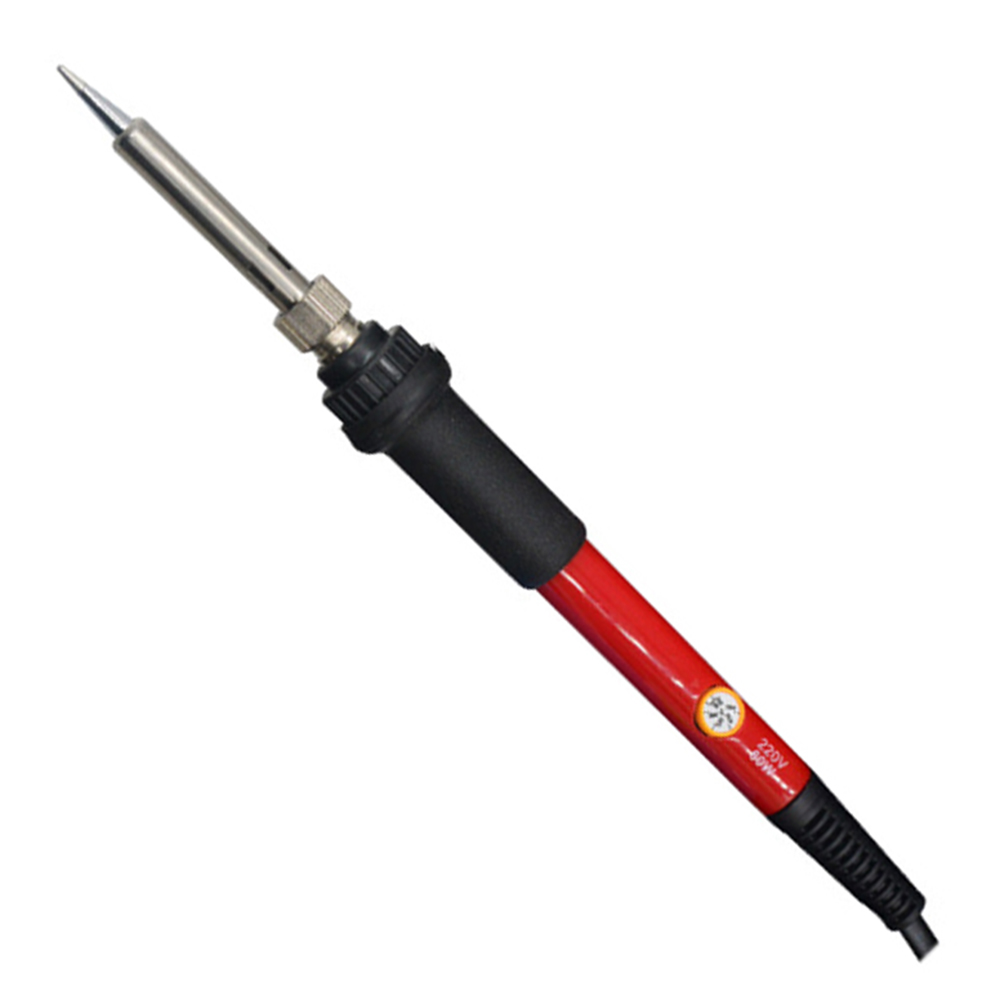Internal Heat Temperature Adjustable Electric Soldering Iron 60W Welding Solder Rework Repair Tools Evenly Heated Fast Heating: Red / US