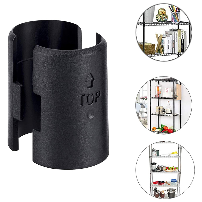 HLZS-Wire Shelf Clips 1 Inch-Wire Shelving Shelf Lock Clips Wire Shelving Shelf Lock Clips for Wire Shelving System 100 Pack