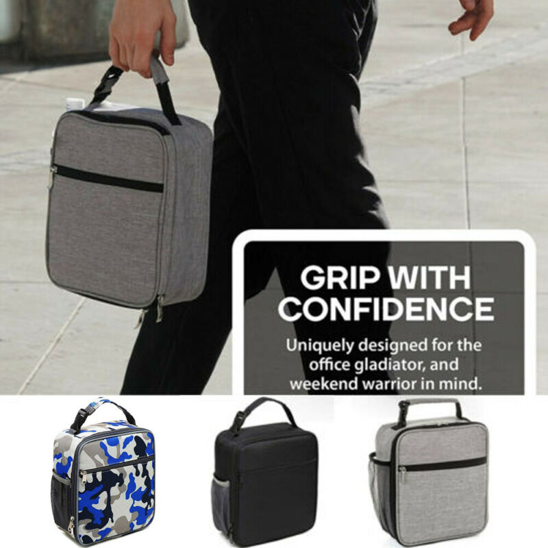 Insulated Lunch Bag Coolbag Work Picnic Food School Storage Box