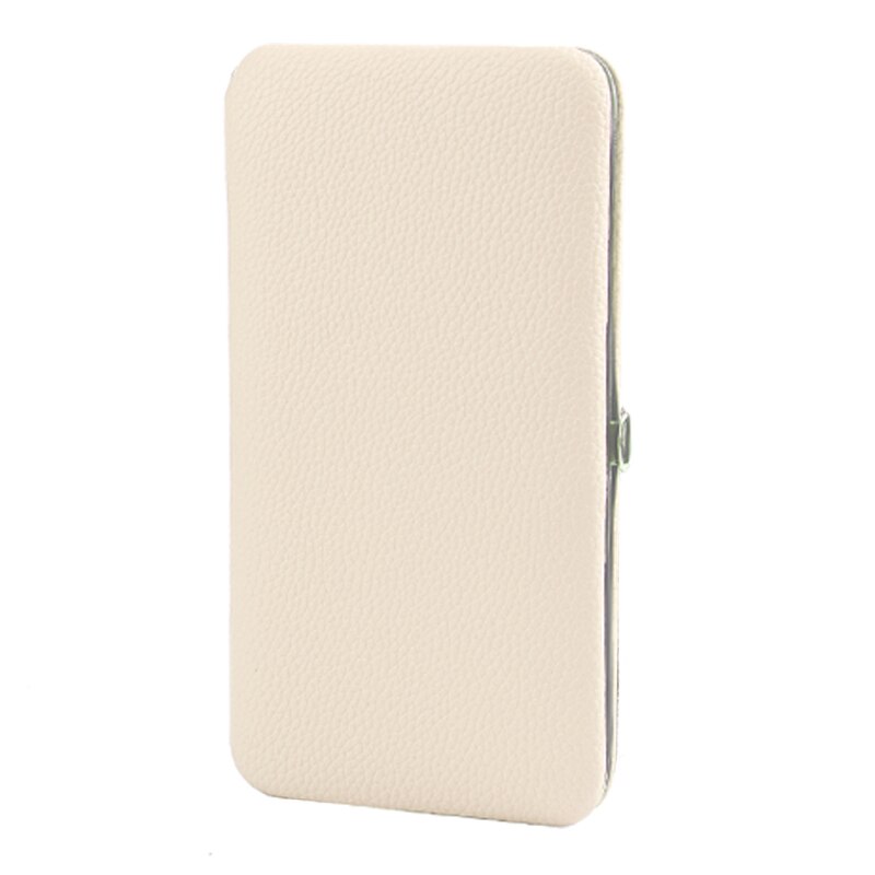 Trucco ciglia pinzette strumenti borsa estensione ciglia pinzette custodia strumento cosmetico scatola di immagazzinaggio per pinzette kit OEM tutto'ingrosso: bianca