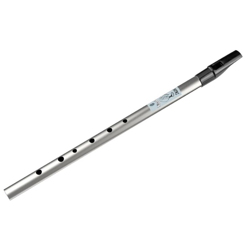 Silbato de estaño tradicional irlandés, Penny Whistle Key of D, silbato irlandés, instrumento de viento de madera de seis orificios