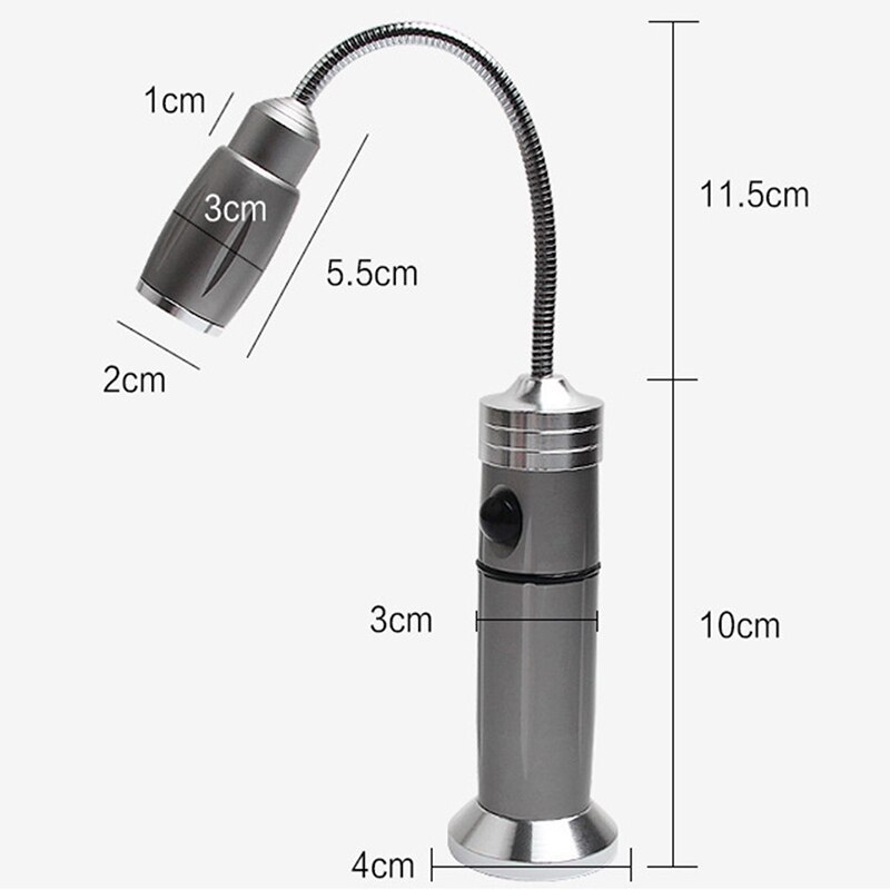 D2 Tragbare 360 Grad Magnetische LED Grill Licht Lampe Einstellbar für BBQ Grill Grillen Lichter draussen Grill Beleuchtung Werkzeuge
