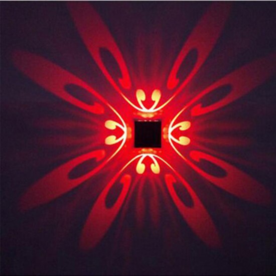 LED Wand Lampe Wand Indoor LED Projektion Bunte Beleuchtung Wand Leuchte Hintergrund Wand Licht für Home Hotel KTV Bar