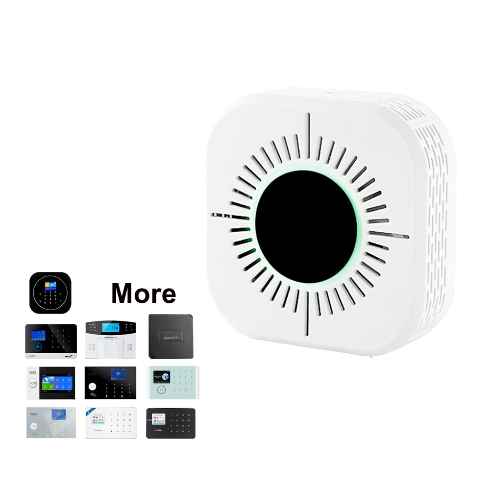 RF 433MHz Smoke Detector Carbon Monoxide Fire Sensor Smart Life Home Safety Independent Wireless Alarm Work With The Host