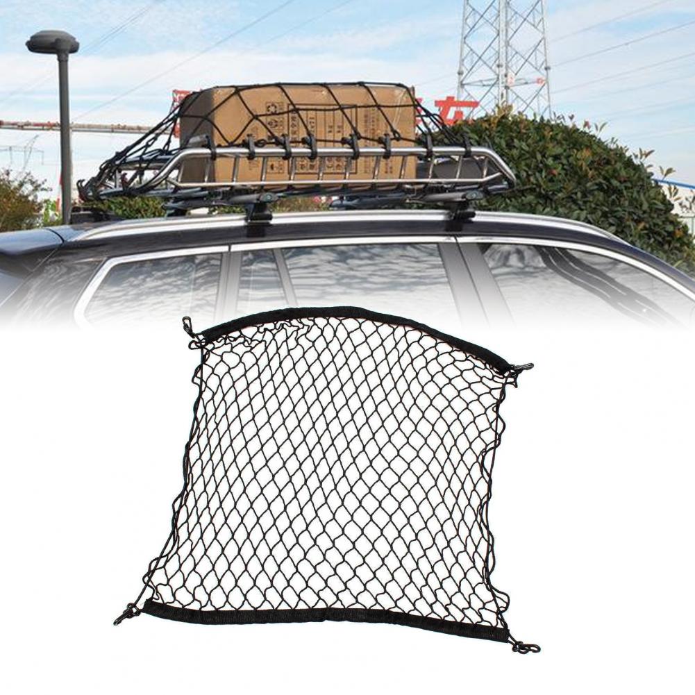 Roof Net High Strength Convenient Nylon Mesh Elastic Cargo Cover Net Ceiling Mesh Assistant Resilient Not Easy to Break