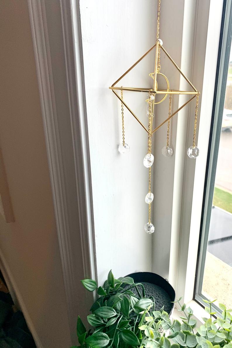 simple Suncatcher Crystal Prism Window Decor //Cel... – Vicedeal