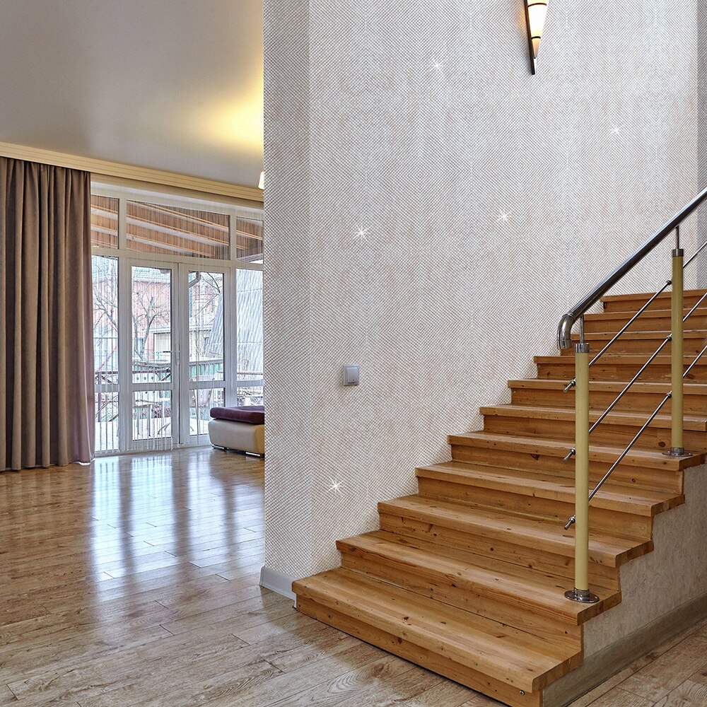 3Pcs Square Glass Mirror Mosaic Tiles Self-adhesive Wall Sticker Home Mirror Tiles for Arts Crafts Party Home Decoration