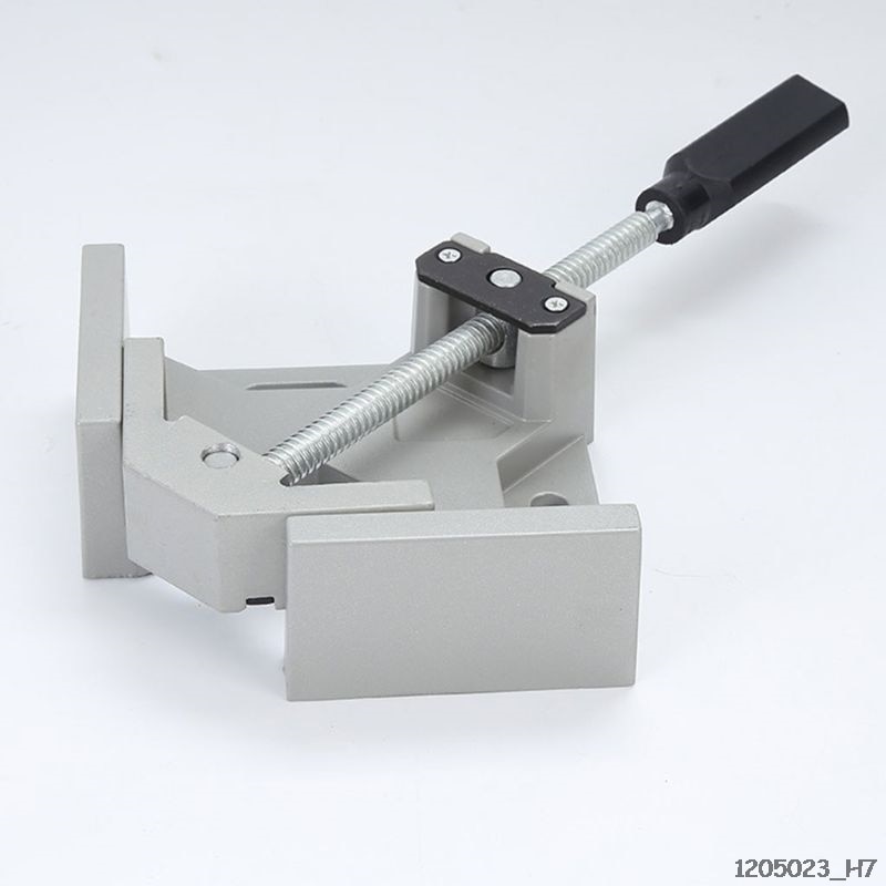 Single Handle 90 Degrees Right Angle Clamp Two Axis Alluminum Carpentry Woodworking Tools Welding Clamp