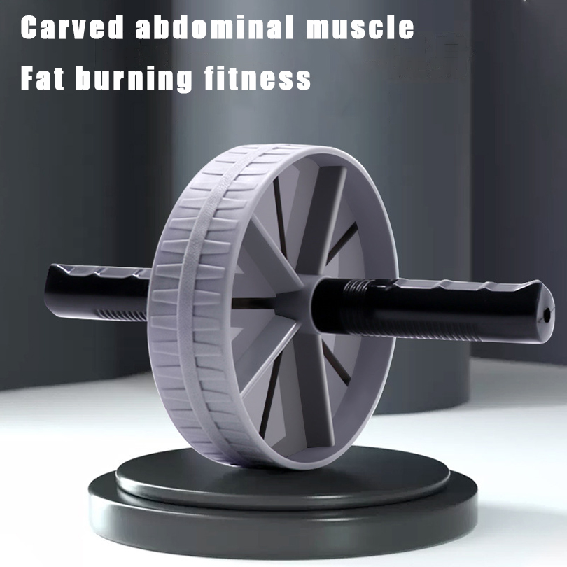 Maghjul stark lastbärande halkfri rulle stärker muskler träningsredskap fitnessträning hemmabruk tyst