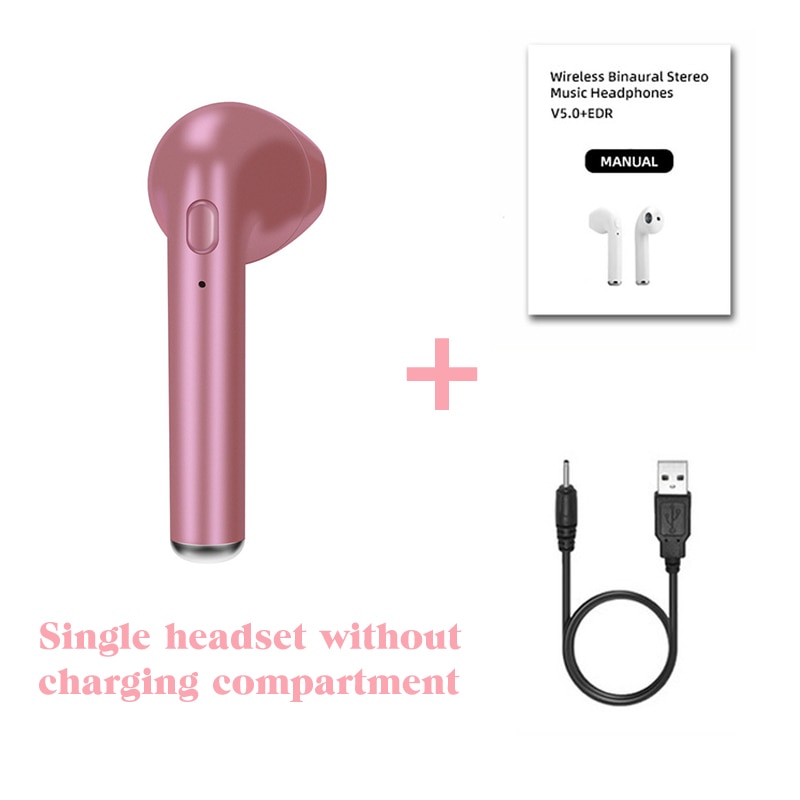 I7s Tws Draadloze Hoofdtelefoon Bluetooth Oortelefoon Met Microfoon Opladen Doos Oortelefoon Sport Headset Opladen Box Voor Iphone