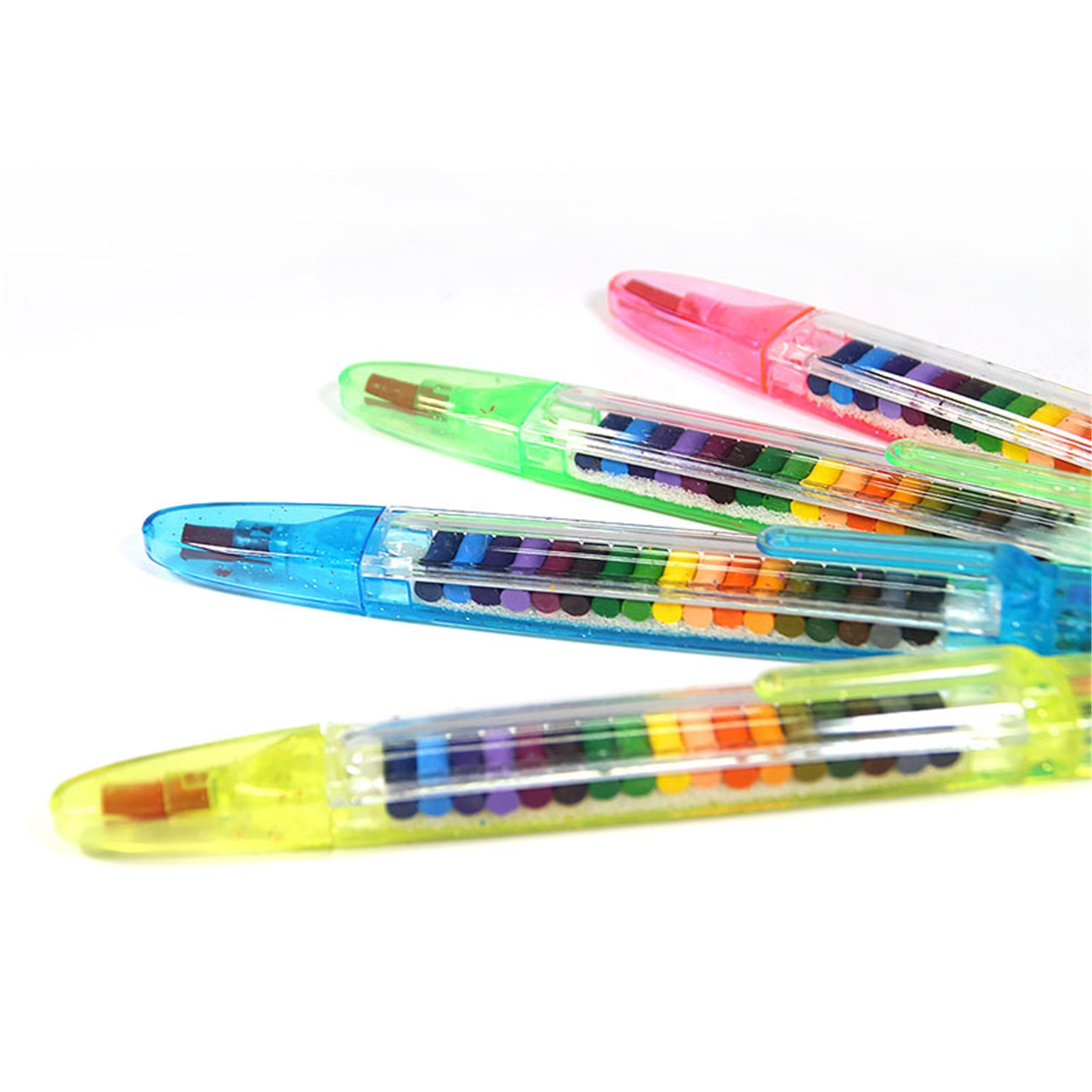 Pen 20 Random Colors Kids Painting Wax Crayon Korean Graffiti Pens Drawing Art Supply School Reward Office Supply