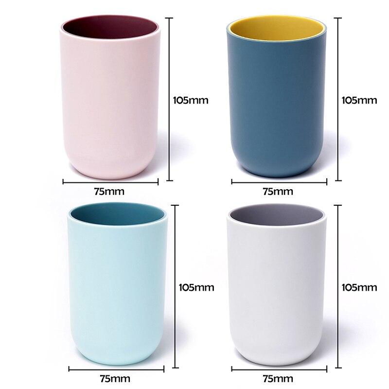 Plastic tandenborstelhouder opbergorganizer beker nordic travel draagbare tandenborstelbeker badkamersets badkamer sup top
