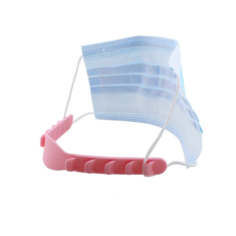 Lot de 10 crochets d'oreille universels pour masque facial, sangle d'oreille réglable, boucle de fixation pour masque, évite les maux d'oreille, rallonge