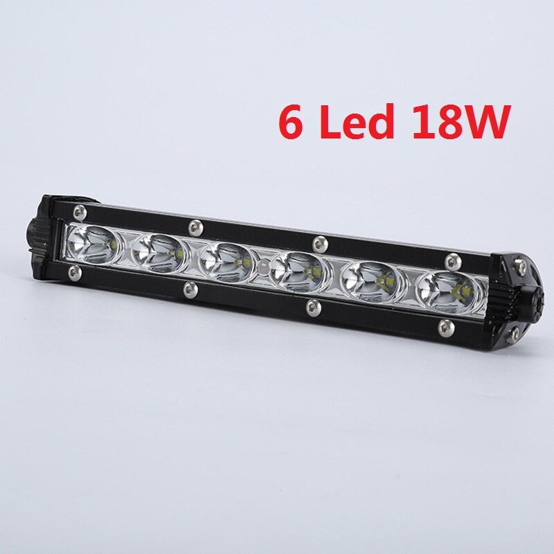 54w 20 " ohut led auton katon puskurin spot/tulva/yhdistelmä led bar offroad autos yöajo ajovalot 4 x 4 työvalopalkin kohdevalot: Yhdistelmäpalkki