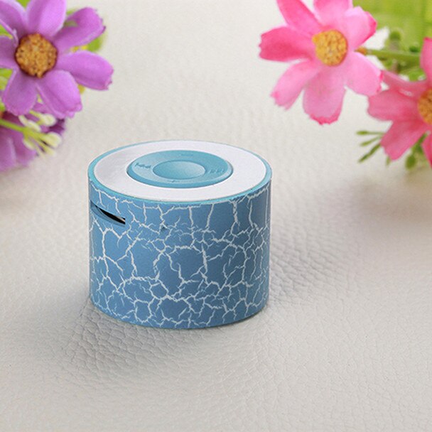 Mini altavoces estéreo de graves portátiles, reproductor de música MP3 TF, altavoz inalámbrico TF, reproductor de MP3 de tono táctil de plástico