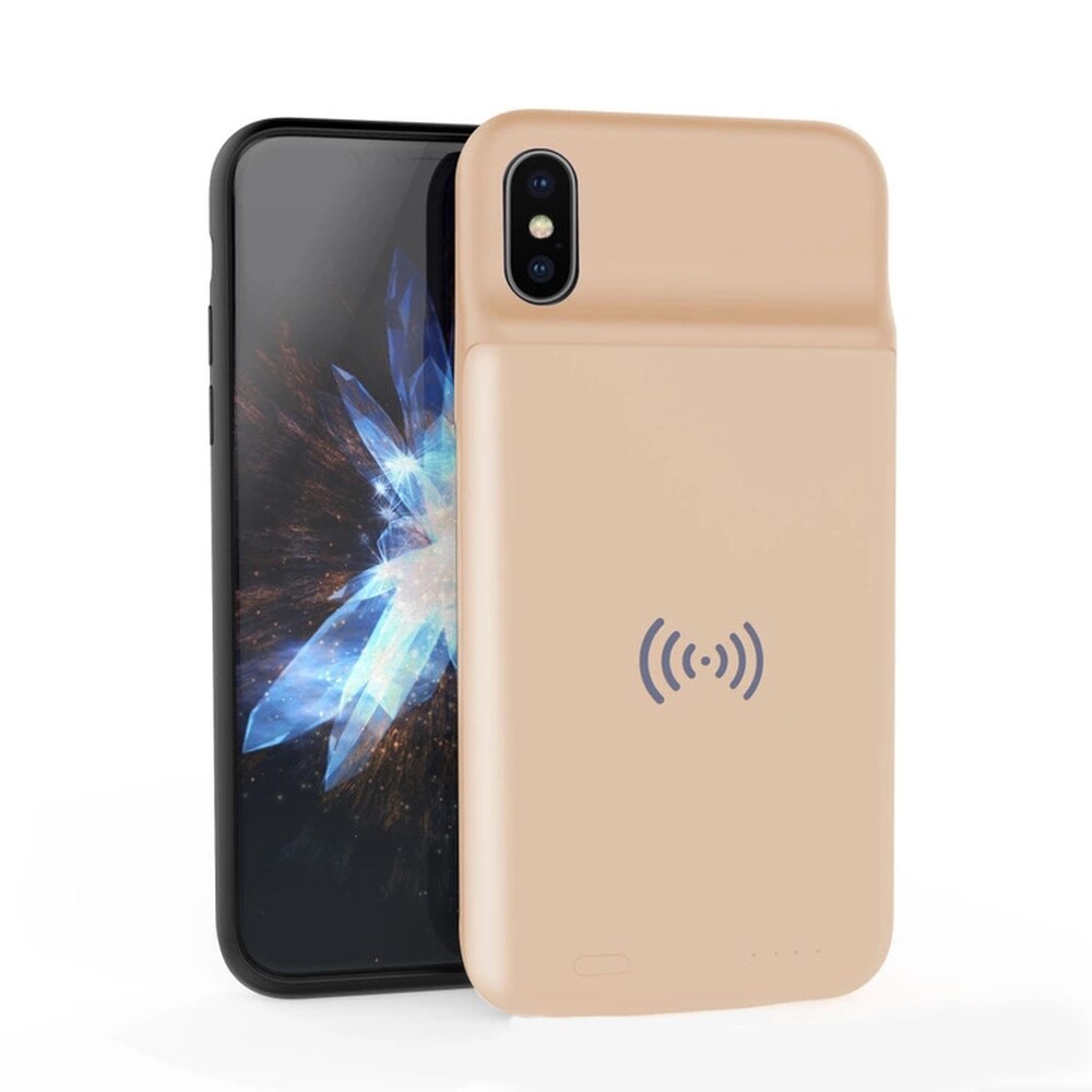 PINZHENG 3600mAh Ultra Slim Wireless charging Battery Case For iPhone X Charging Case For iPhone X External Battery Charger Case