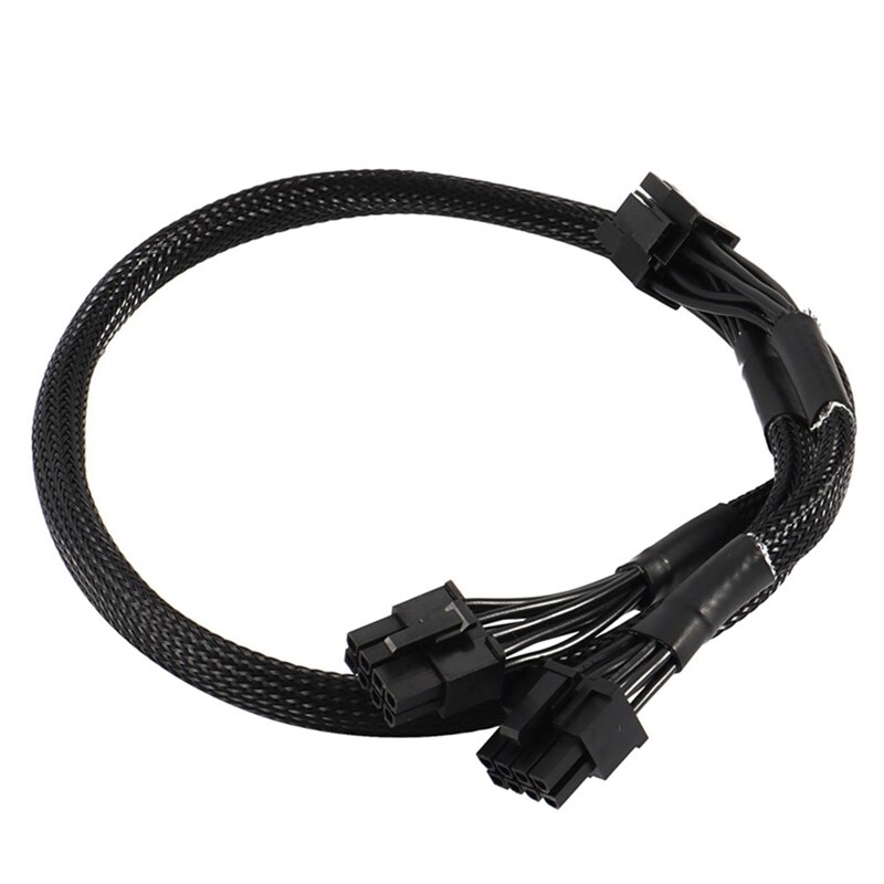 Cable de fuente de alimentación Modular PSU de 8 pines a doble 8 pines (6 + 2) Para EVGA Supernova G2 G3 P2 T2 GS 650 750 850 1000, 2 piezas