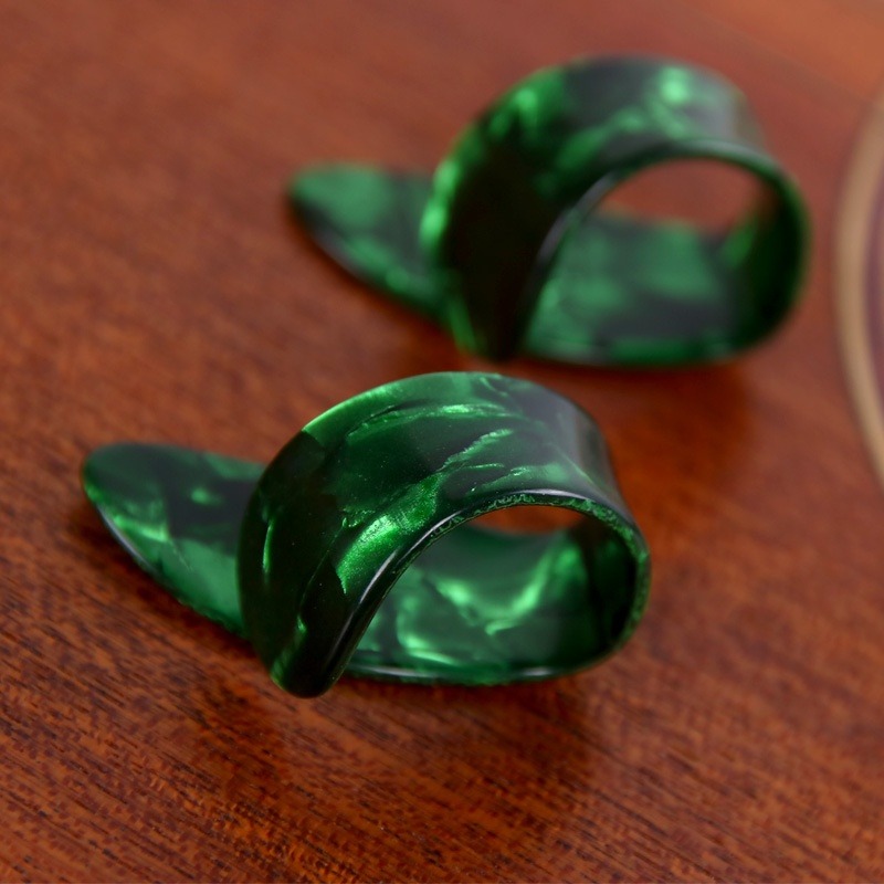 4 STUKS Rechterhand Duim Vinger Plectrums Rechter Set van Vingernagels Vingerstijl Pijnpreventie Vinger Wijsvinger