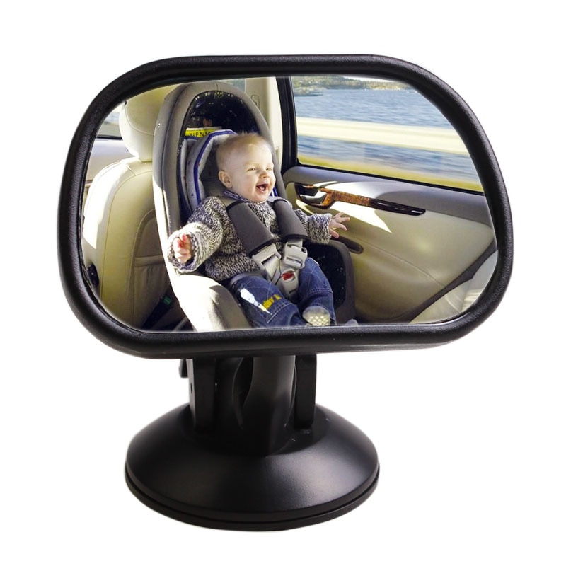 360 Graden Verstelbare Auto Baby Achteruitkijkspiegel Zuignap Baby Kids Veiligheid Achterbank Spiegel Monitor Auto Interieur Accessoires