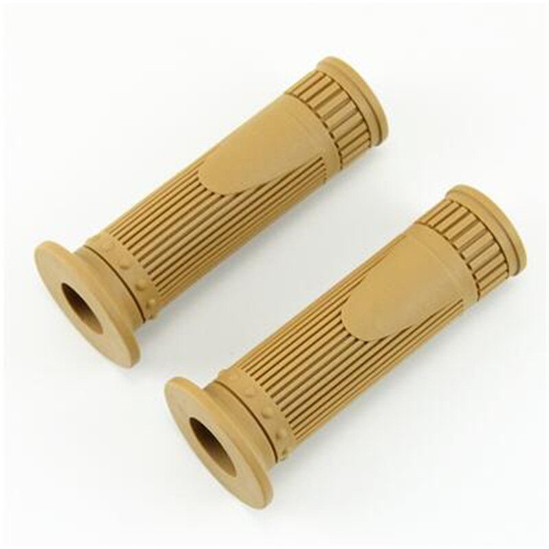 Guidon de moto universel, accessoires rétro de 22MM, pièces de moto pour kawasaki honda suzuki benelli yamaha Harley moto grip: 4 khaki