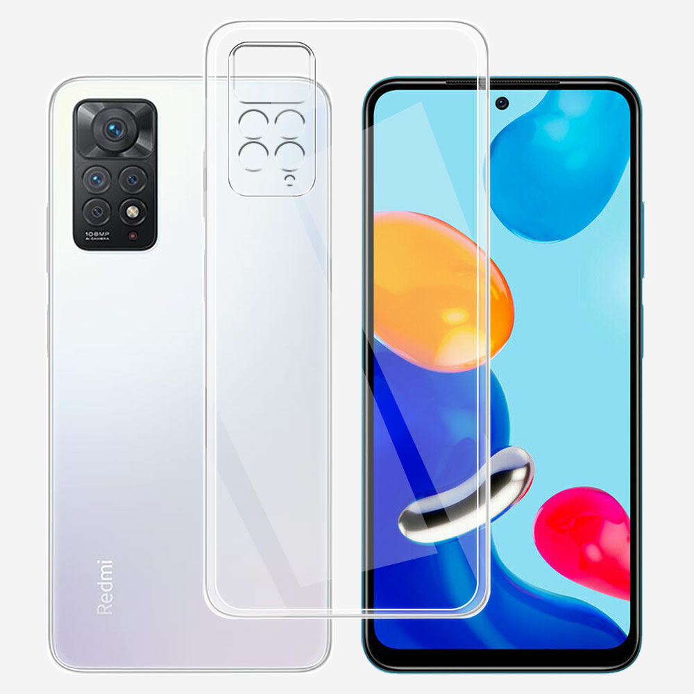 For Redmi Note 11 Pro 4G 5G Case Clear Silicone Soft TPU Cover For Redmi Note 11 11S Fundas For Redmi Note 11E Transparent Coque
