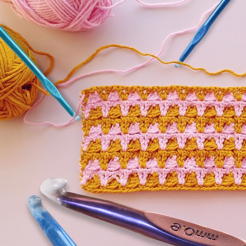 Crochet Hook Crystal Epoxy Resin Mold DIY Knitting Sweaters Tool Silicone Mould 1XCA