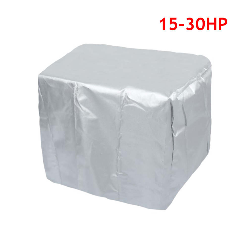 15-250HP Full Outboard Motor Engine Boat Cover 210D Waterproof Anti-scratch Heavy Duty Engine Protector Motor Black Boat Fabric: DEEP BLUE