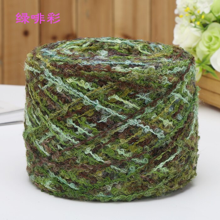 250G Fancy Wol Garen Zelfgemaakte Breigarens Haak Garen Discussies Gebreide Naaien Handwerken: Donkergrijs