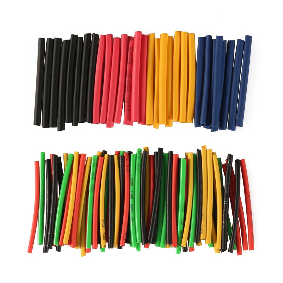 164pcs/Set heat shrink tubing Heatshrink Tube Polyolefin Shrinking Assorted Wire Cable Insulated Sleeving Shrink Tube