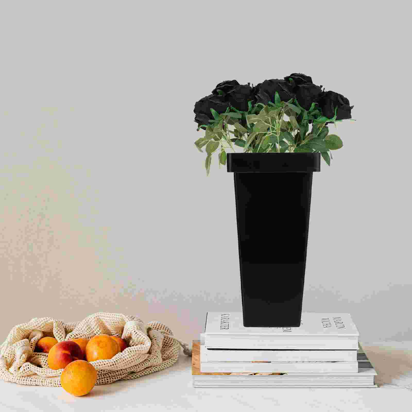 2 Pcs Flower Bucket Flower Wake Bucket Plastic Waking Flower Buckets