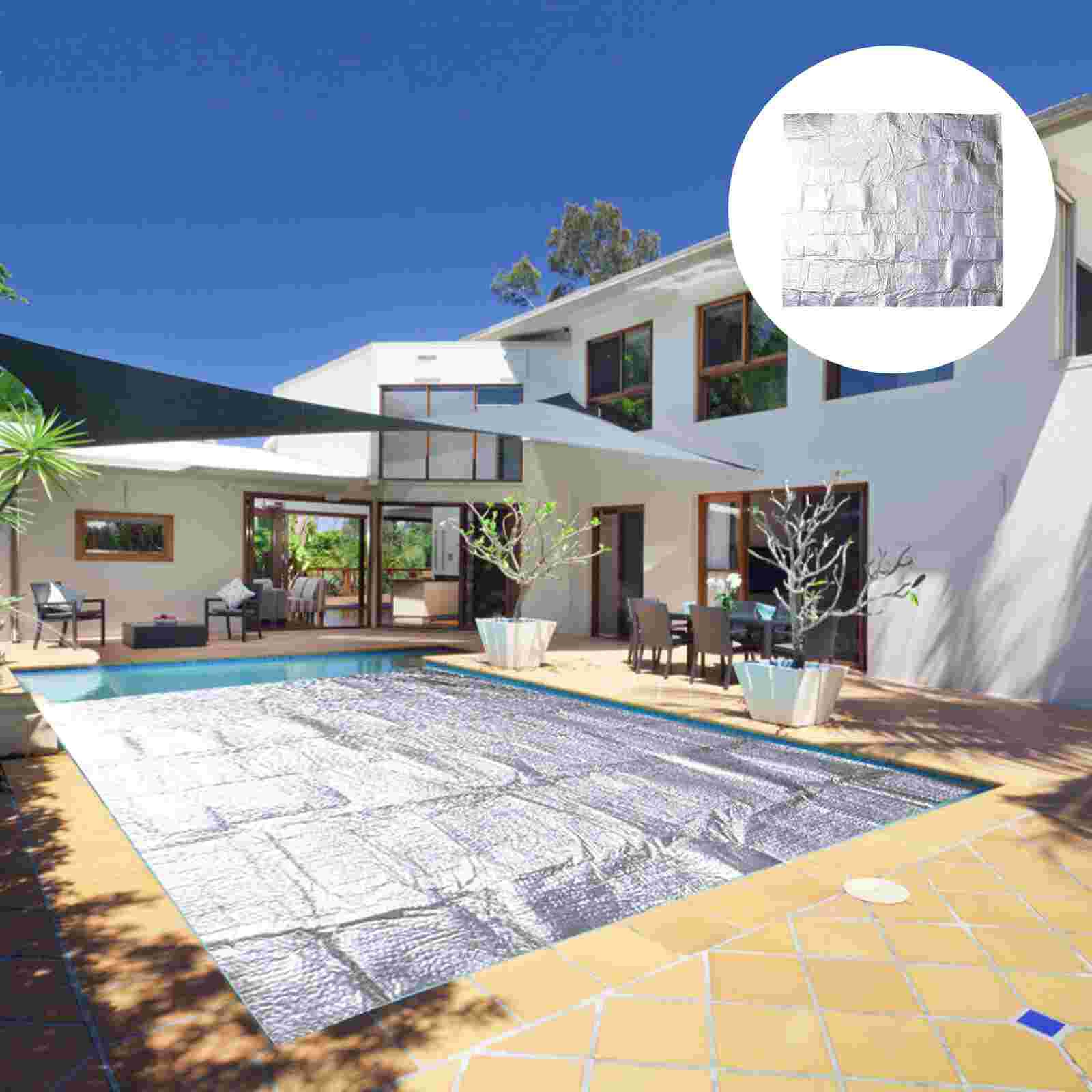 1PC Swimming Pool Heat Preservation Cover Heat Insulation Swim Pool Cover Thermal Insulation Pool Film Swimming Pool
