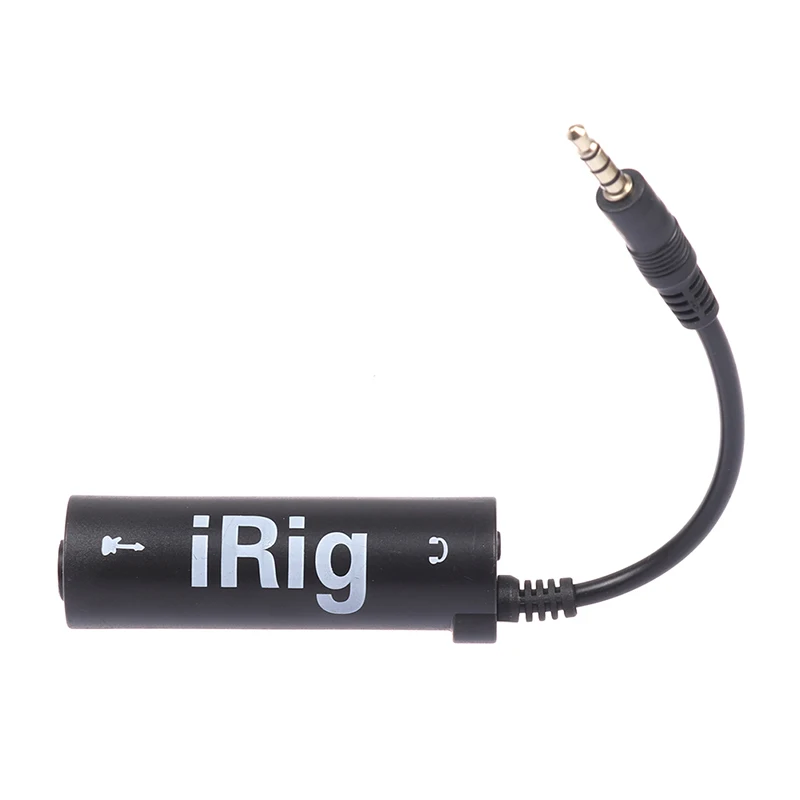 1PC voor Irig-gitaareffecten Vervang gitaren met telefoongitaarinterfaceconverter