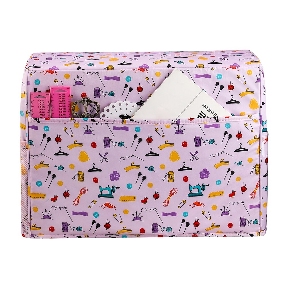 Naaimachine Beschermende Stof Case Zak Naaimachine Accessoires Stofdicht Cover Met Opbergvakken Voor Vrouwen