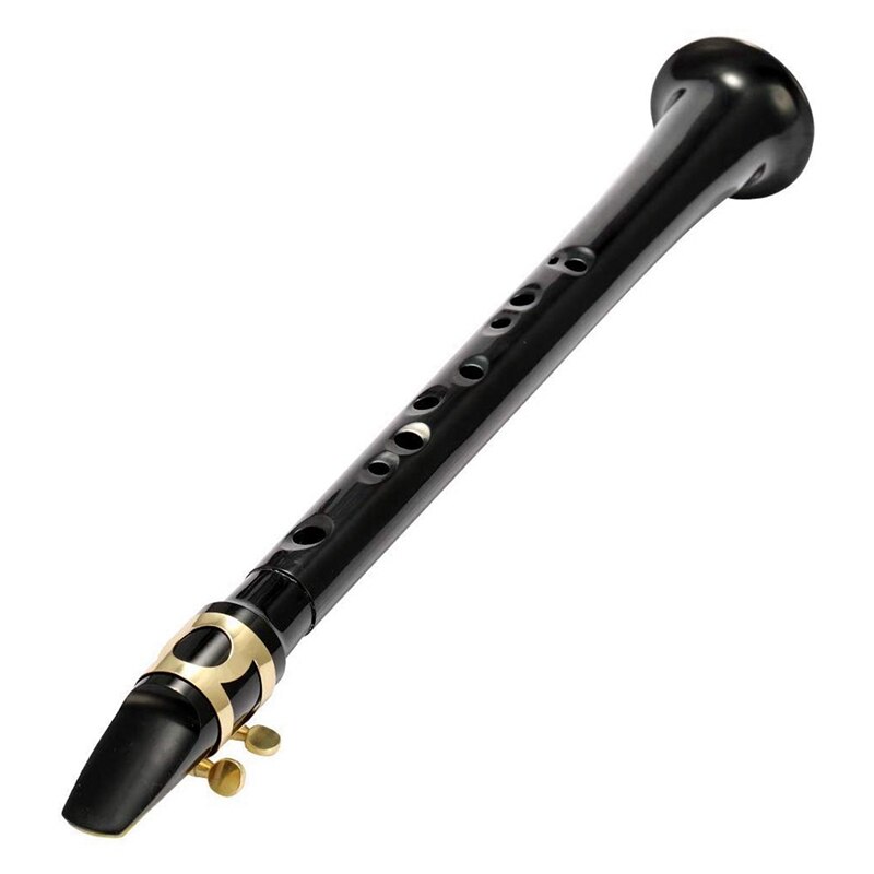 Mini Sax Portable Pocket Sax Saxphone Beginner Small Sax Little Sax Mini Alto Saxophone Simple Key C Pocket Music Tool: KJ