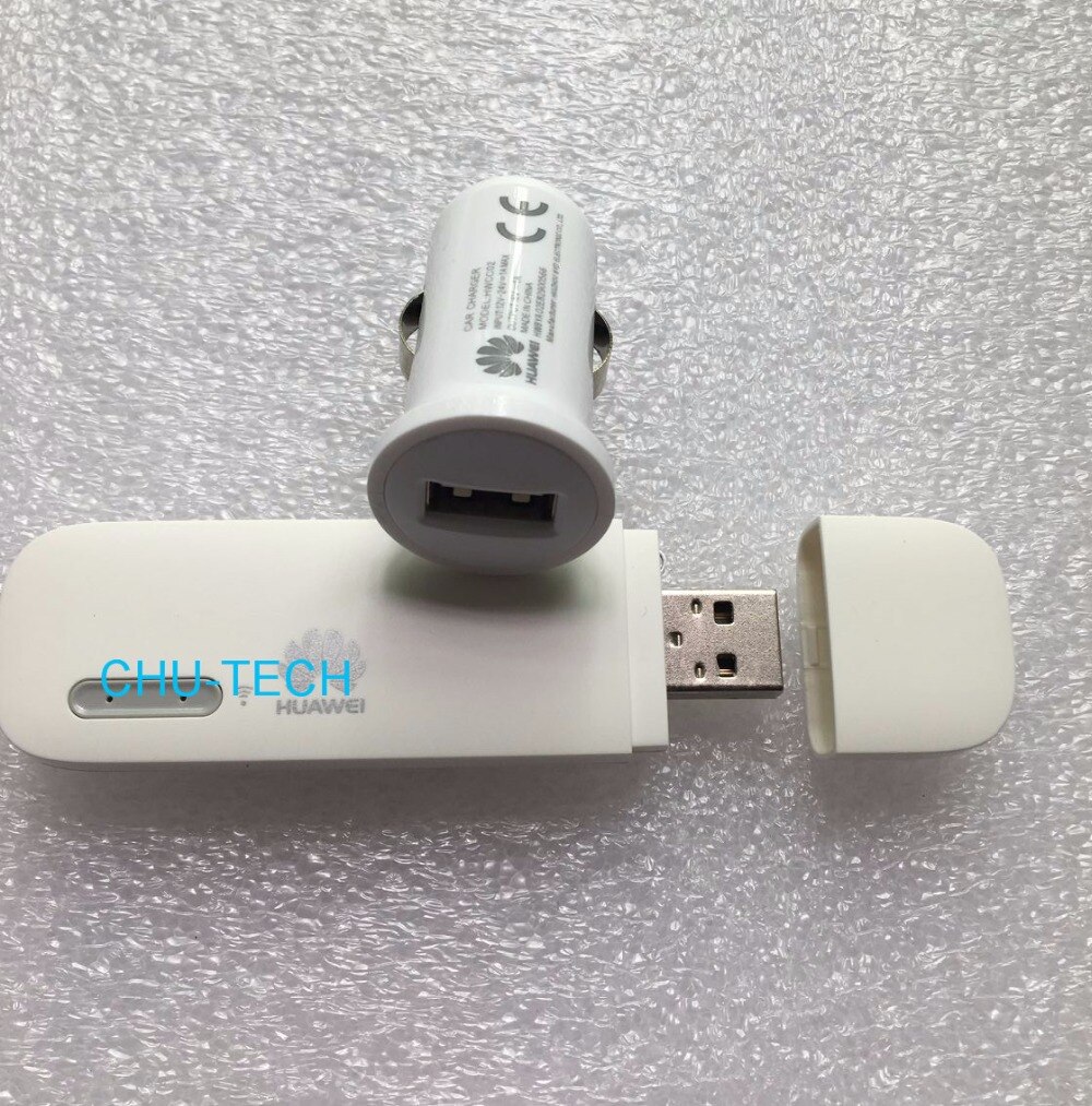 Ontgrendeld Originele huawei E8231 met originele huawei autolader 21M 3G USB wifi dongle