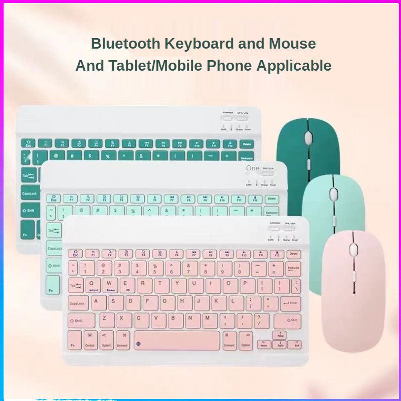 Mini Wireless Keyboard Bluetooth Keyboard For ipad Phone Tablet Rechargeable keyboard For Android ios Huawei Samsung Xiaomi