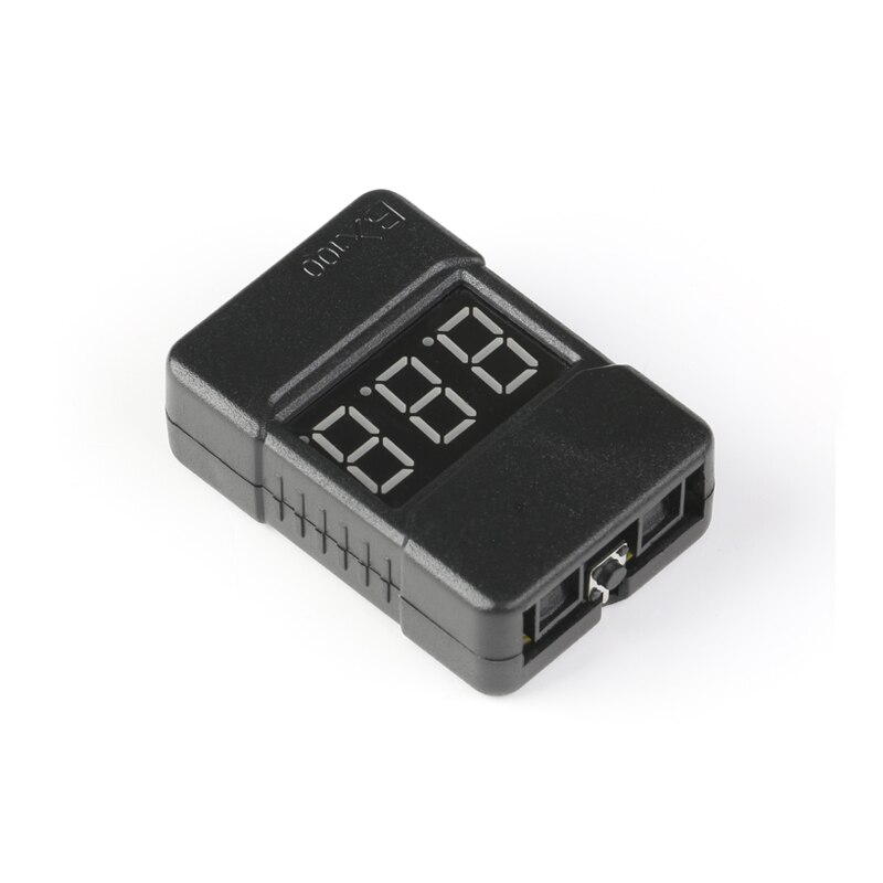 BX100 – testeur de tension de batterie Lipo 1-8S, alarme de basse tension, Buzzer, vérificateur de tension de batterie avec deux haut-parleurs