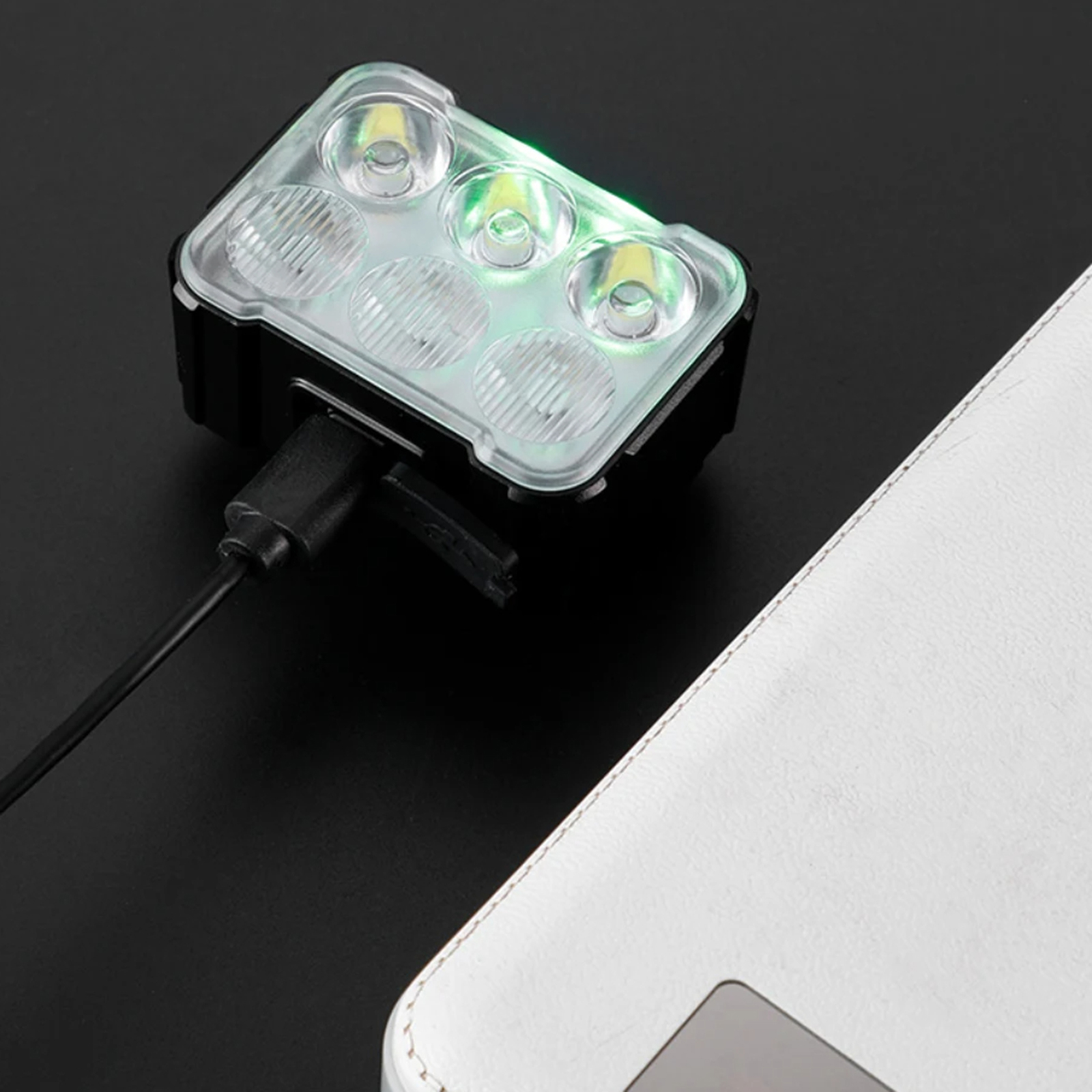 Bike LED Front Rear Lights 6 LED MTB Road Bike Lamp USB Rechargeable Cycling Light Lamp Bicycle Headlights Cycling Accessories