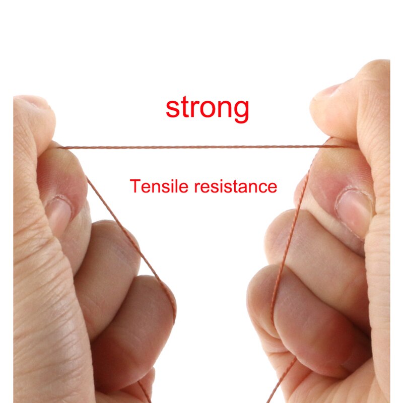 300M Sewing Thread for Leather Shoe Craft Sewing Waxed Thread Durable Strong Nylon Threads Hand Stitching Cord Leathercraft