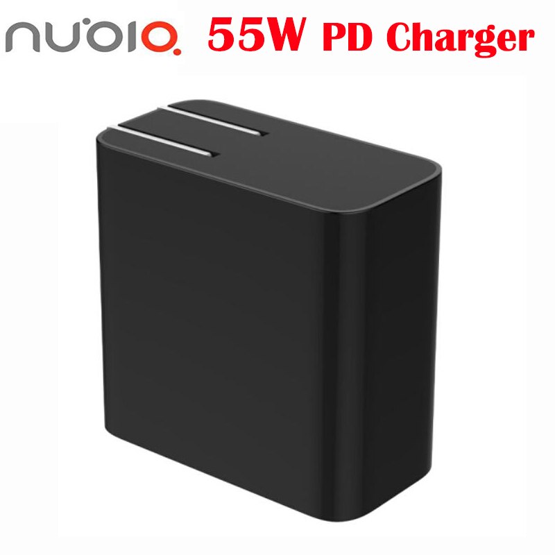 Adaptador de carregador rápido nubia red magic 55w pd, original, para smartphone (eua) nubia redmagic 5g telefone