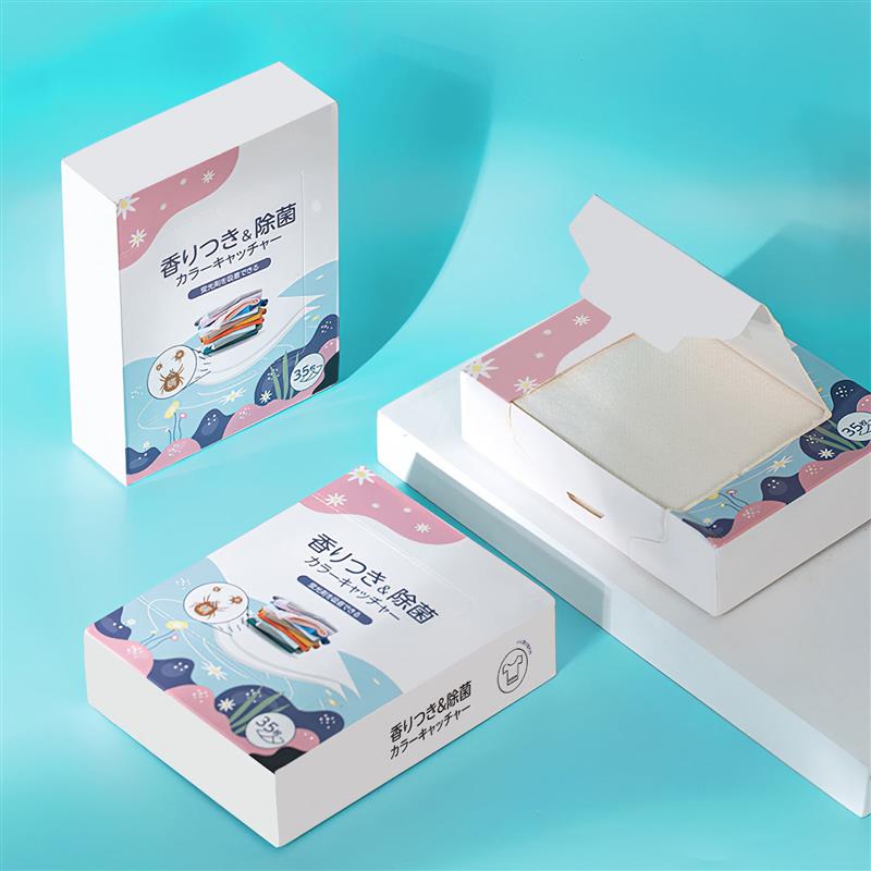 35Pcs Laundry Paper Color Catcher Washer Sheets Washing Machine Paint Catcher With Prevents Cross-Dyeing For Laundry