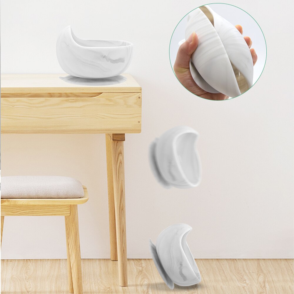 Tazón de silicona para bebé, vajilla de alimentación, cuchara de madera, cuenco de succión impermeable, platos antideslizantes, productos de cocina
